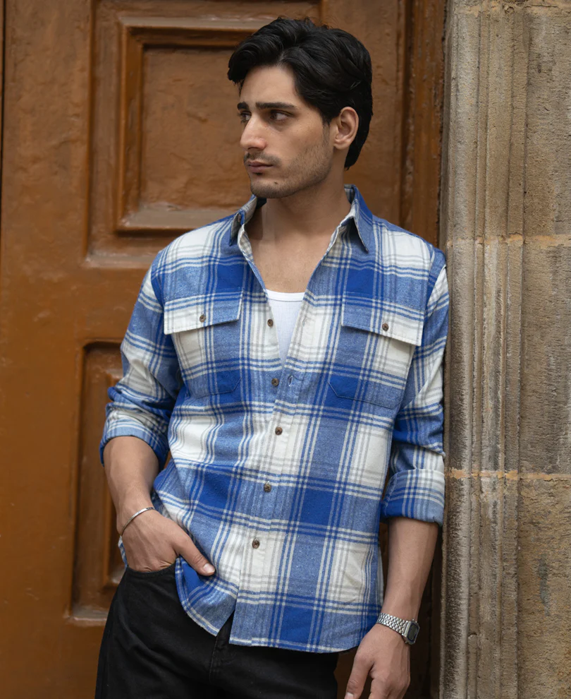 Royal Brushed checks shirt