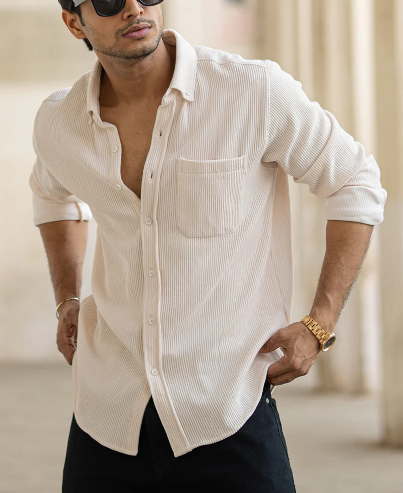 Regular Fit Full Sleeve Shirt - Image 2